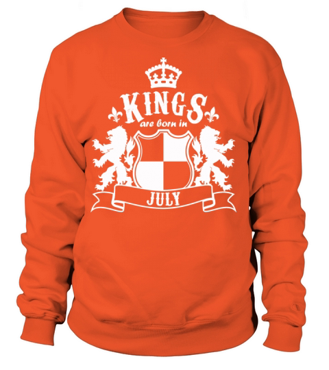 Kings are born in July Women's Sweatshirt