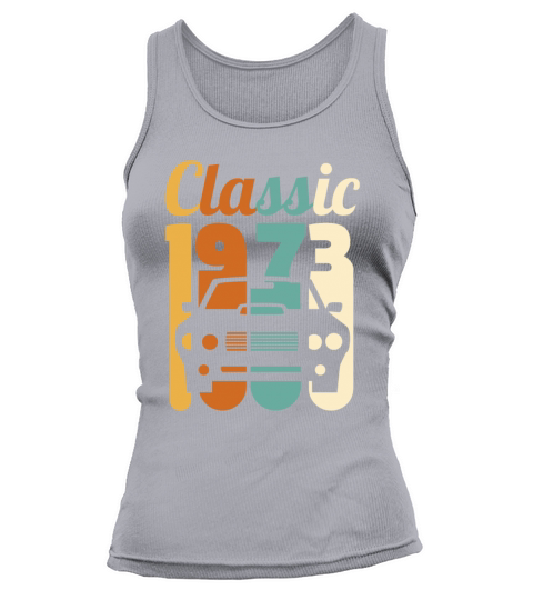 Vintage 1973 Birthday 45th Birthday Gift 45 Years Women's Tank Top