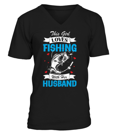 Fishing Fisherman Fish Fishery Fishing Tournaments Men's V-Neck T-shirt
