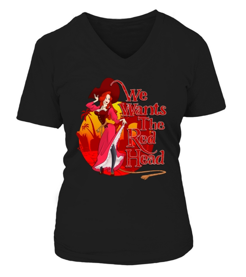 We Wants the Red Head T-Shirt V-neck T-Shirt Woman