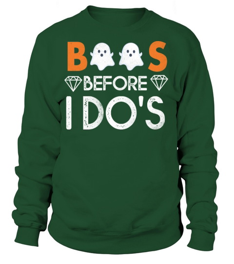 Boos Before I Dos Boochelorette Halloween Women's Sweatshirt