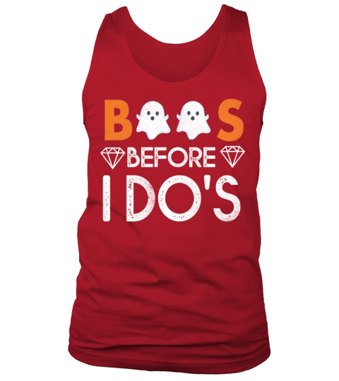 Boos Before I Dos Boochelorette Halloween Men's Tank Top