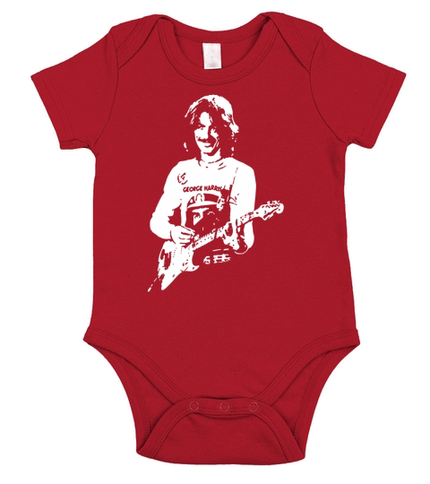 George Harrison Fan Short Sleeve Baby One-Piece