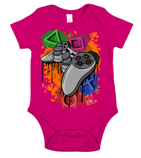 Videogame Short Sleeve Baby One-Piece