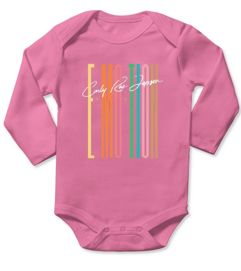 emotion carly rae jepsen Long Sleeve Baby One-Piece