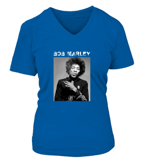 Bob Marley  Vintage design V-neck T-Shirt Woman