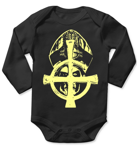 Ghost B C heavy metal hard rock band Papa Emeritu Long Sleeve Baby One-Piece