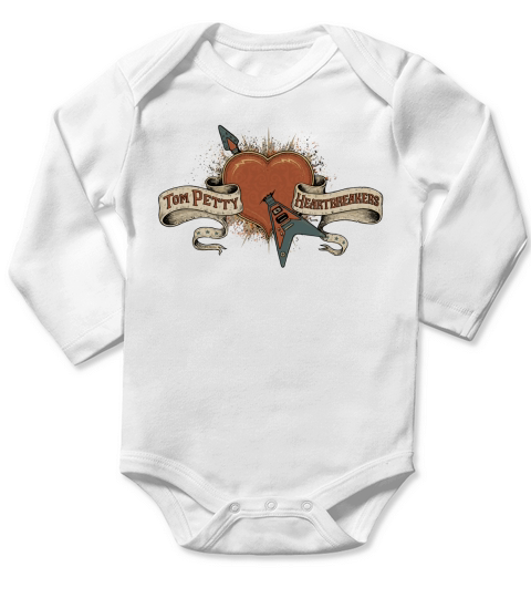 Tom Petty &amp;amp; The Heartbreakers 40th Anniversary Tour 2017 Amibgud01 TShirt Long Sleeve Baby One-Piece