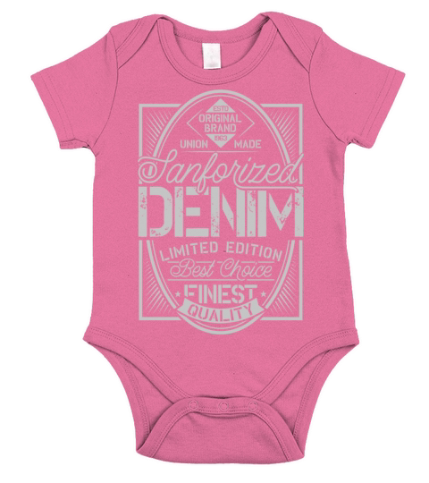Denim - limited edition Short Sleeve Baby One-Piece