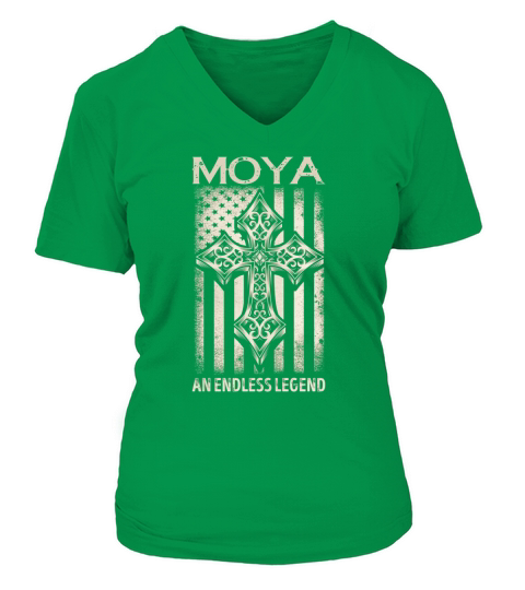 MOYA An Endless Legend Name Shirts V-neck T-Shirt Woman
