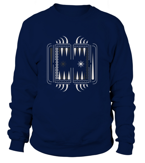 Backgammon Motif Women's Sweatshirt