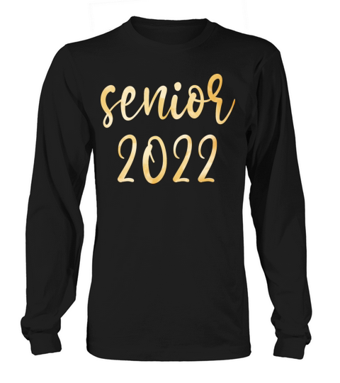 senior 2022 watercolor Women's Long Sleeve