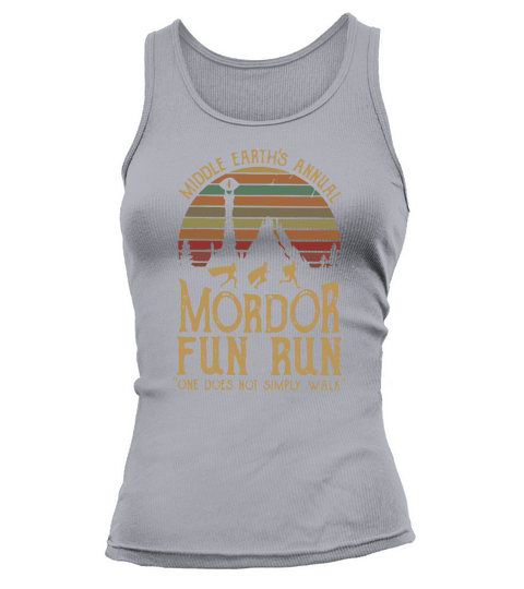 Mittelerdes jährlicher Mordor-Spaßlauf man geht nicht einfach Shirt Tank top Woman