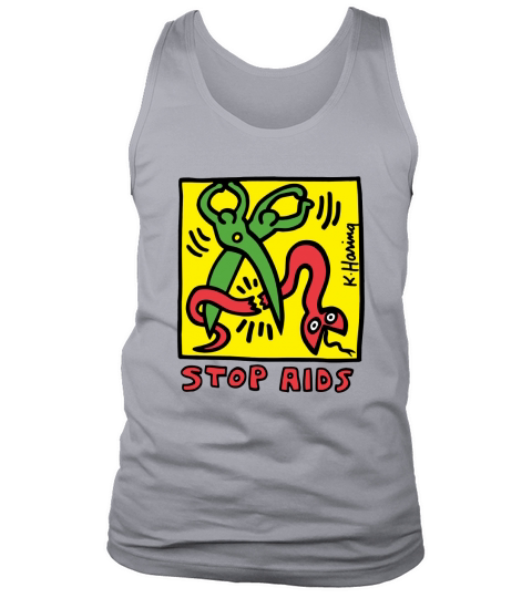 Keith Haring Stop Aids Tank Top Unisex
