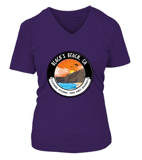 blacks-beach V-neck T-Shirt Woman