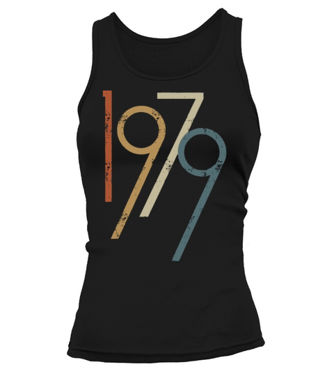 40th birthday gift vintage 1979 men women funny Women's Tank Top