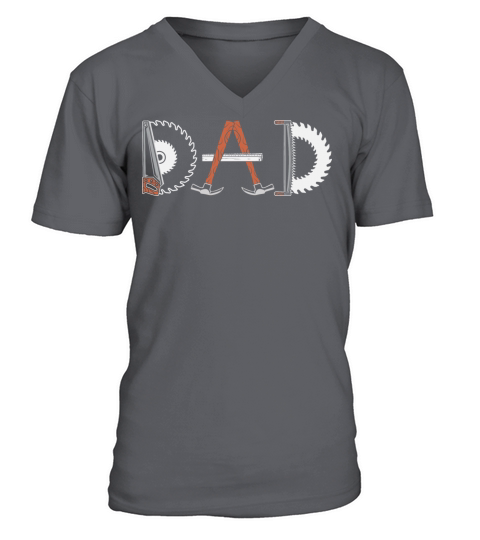 Woodworking Dad Woodworker Dad Men's V-Neck T-shirt