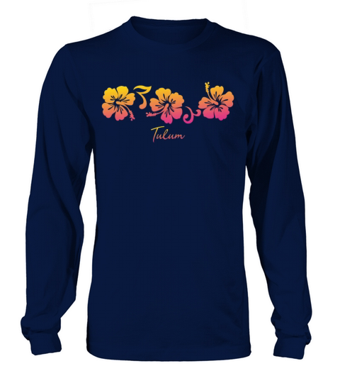 Hawaiian Tropical colorful vacation souvenir Women's Long Sleeve