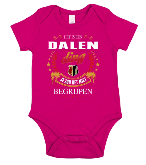 Het is een Dalen ding je zou het niet begrijpen - Coffee Mug (colored) Short Sleeve Baby One-Piece