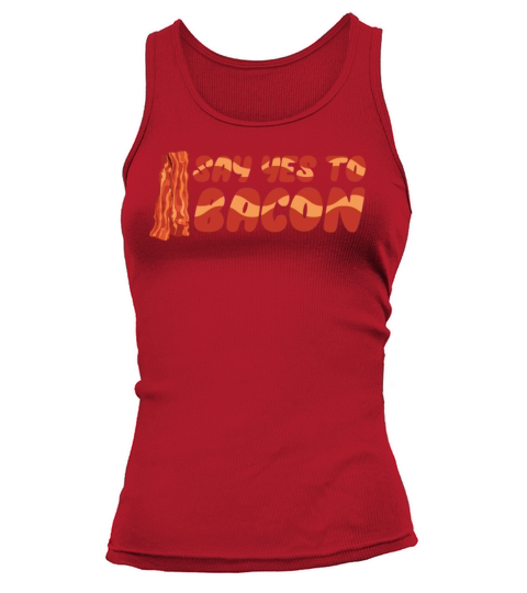 Bacon Meat Pork BBQ Barbecue Breakfast Tank top Woman