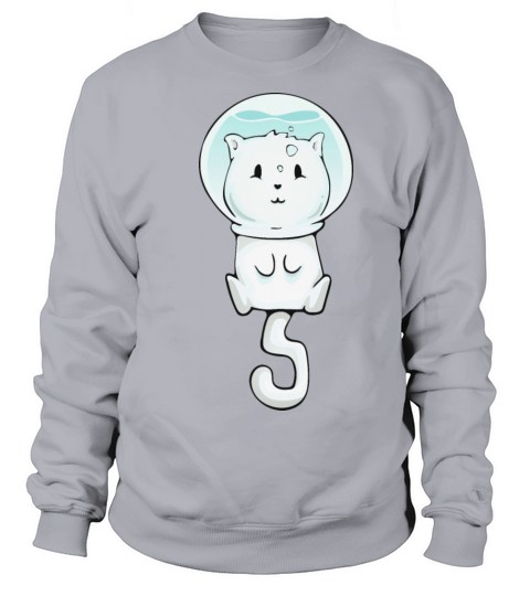 Astronaut Cat Aquarium Head Cute Astrocat Space Women's Sweatshirt