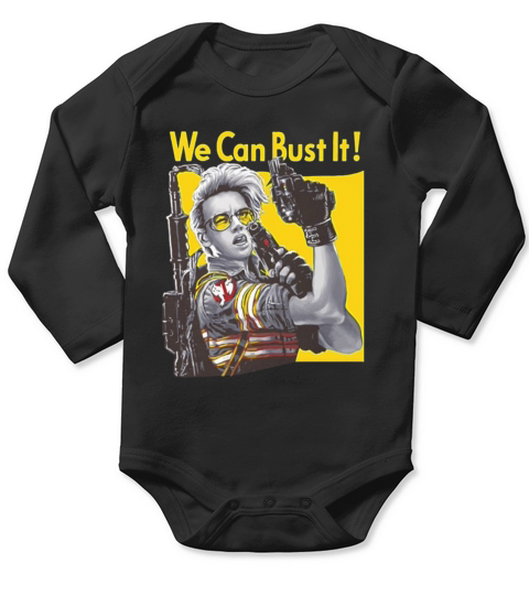 we can bust it Long Sleeve Baby One-Piece