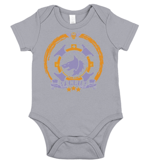 SPACE WOLVES FENRIS T-Shirt Short Sleeve Baby One-Piece