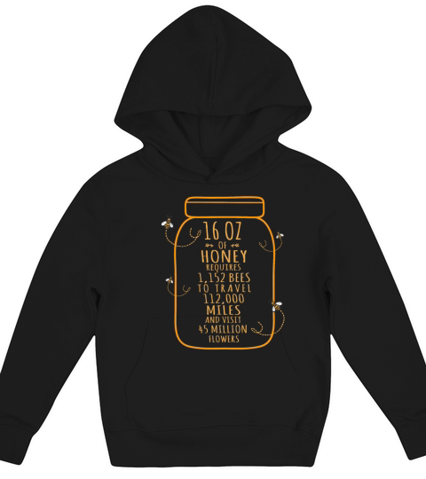Cute Beekeeping Bee Quote Beekeeper Honey Lover Kids Hoodie