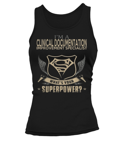 CLINICAL DOCUMENTATION IMPROVEMENT SPECIALIST Tank top Woman