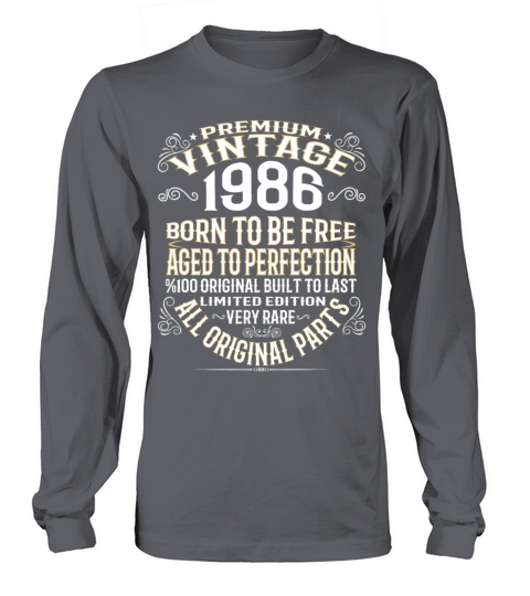 PREMIUM VINTAGE 1986 Men's Long Sleeve