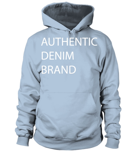 White Quote AUTHENTIC DENIM BRAND Women's Hoodie