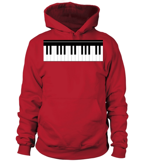 Piano keyboard Women's Hoodie