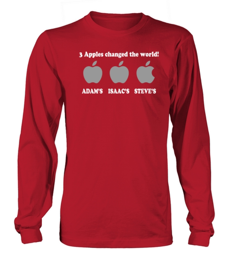 3 Apples Change tree Women's Long Sleeve