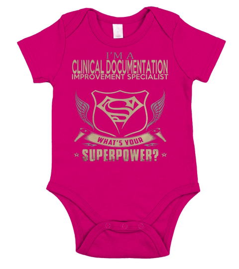 CLINICAL DOCUMENTATION IMPROVEMENT SPECIALIST Short Sleeve Baby One-Piece