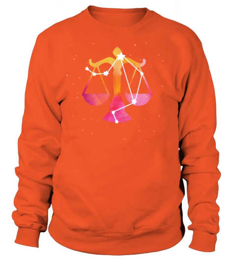 Libra Zodiac Birthday Sign Astrology Women's Sweatshirt