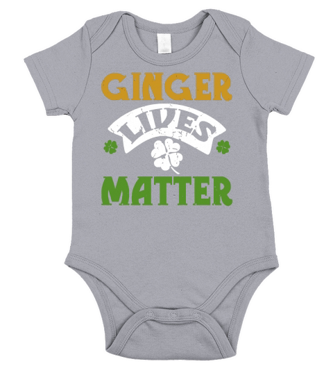 Ginger Lives Matter shirt Short Sleeve Baby One-Piece