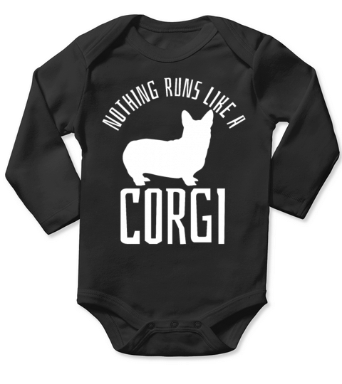 Corgi Pet Long Sleeve Baby One-Piece