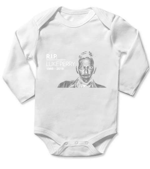 RIP Luke Perry 1966 – 2019 Long Sleeve Baby One-Piece
