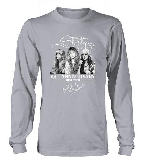54th anniversary 1966 2020 Stevie Nicks signature shirt Long sleeved Unisex