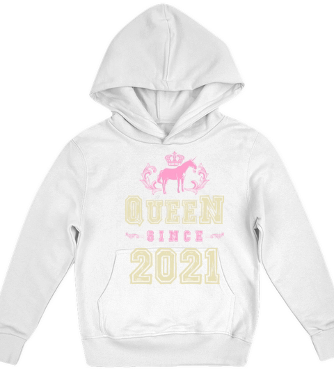 2021 Queen unicorn Kids Hoodie