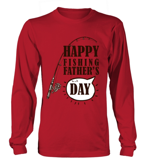 Happy Fishing Fathers day Women's Long Sleeve