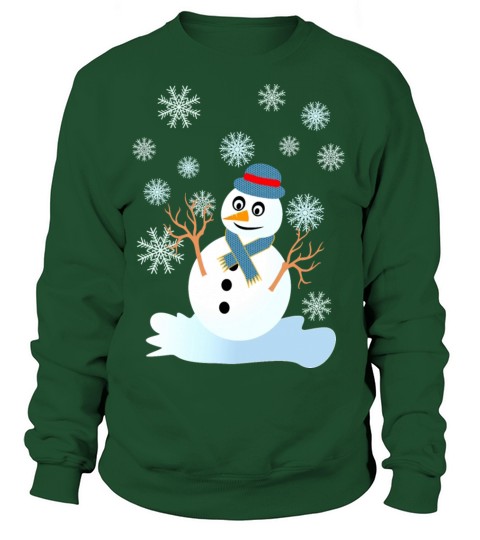 Funny snowman christmas Women's Sweatshirt