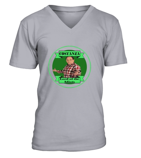 Lord of The Idiots George Costanza V-Neck T-shirt