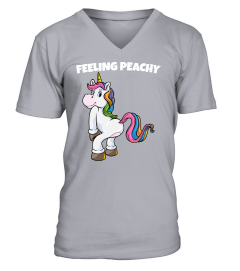Perverse Twerk Dance Unicorn Men's V-Neck T-shirt