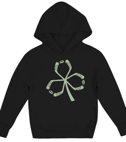Hockey Patrick’s Day Kids Hoodie