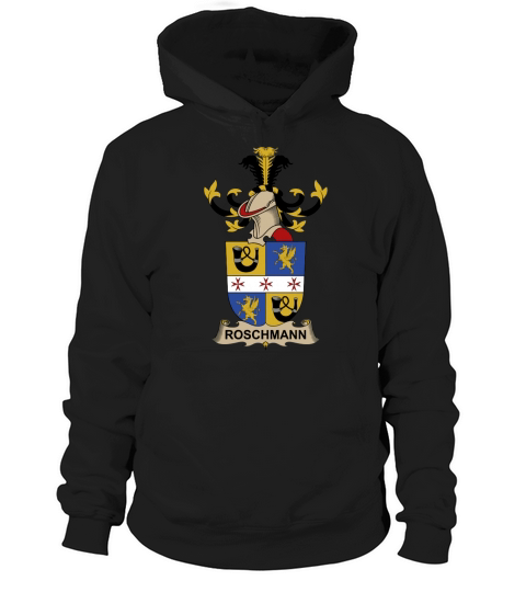 Roschmann Family Crest Austrian Family Crests - Coffee Mug (colored) Hoodie Unisex