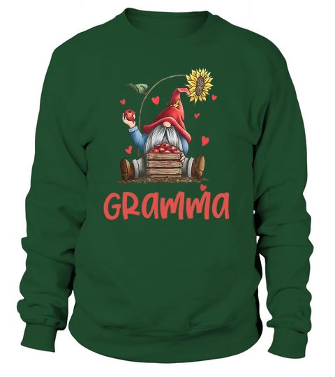 Gramma Gnome Valentines Gnome Women's Sweatshirt