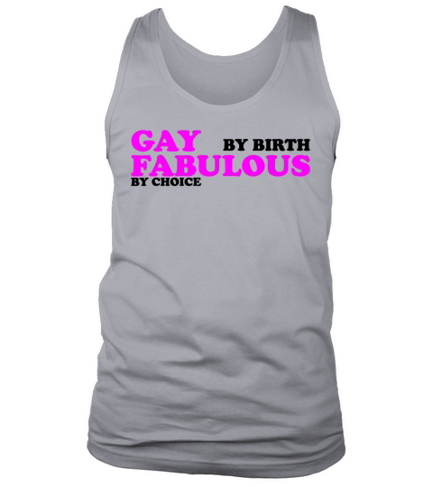 GAY BY BIRTH Tank Top Unisex