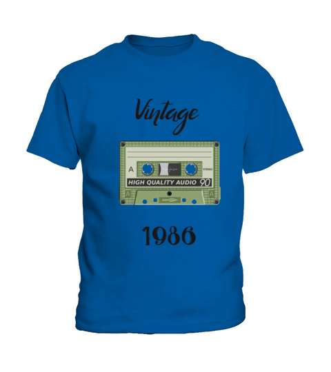 Vintage 1986 Kids T-Shirt