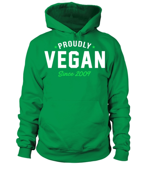 Proudly Vegan since 2009 Women's Hoodie